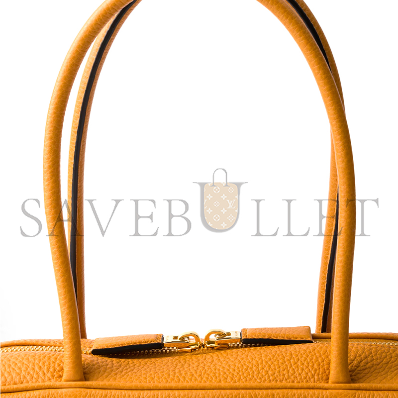 Pra*a medium leather top-handle bag 1bb126 (28*13*8cm)